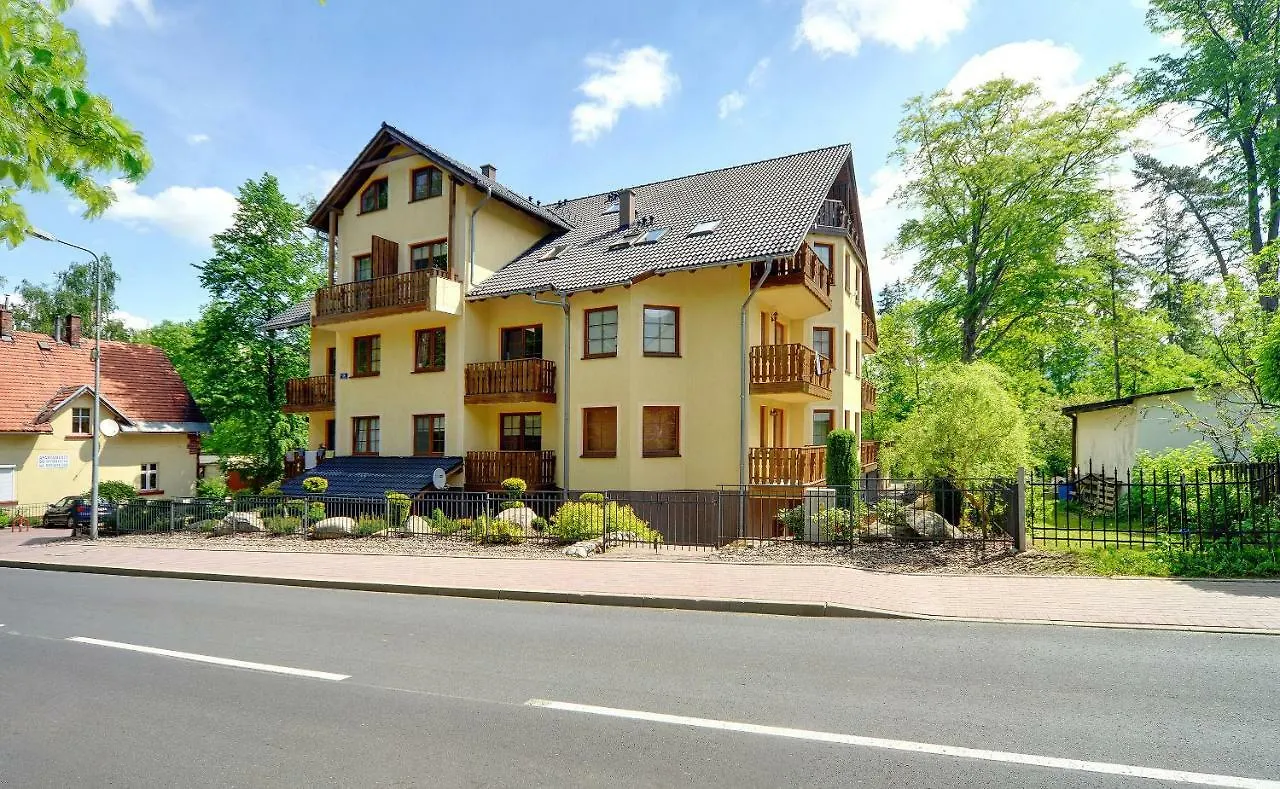 Apartamento Zolty Apartament Sun Seasons 24 W Karpaczu Z Balkonem By Noclegi Renters